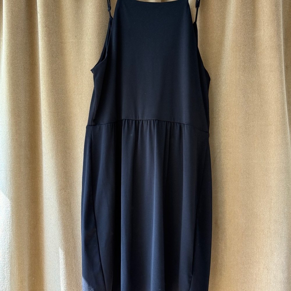 BCBGeneration Black Mini Sundress Spaghetti Strap - Picture 5 of 15